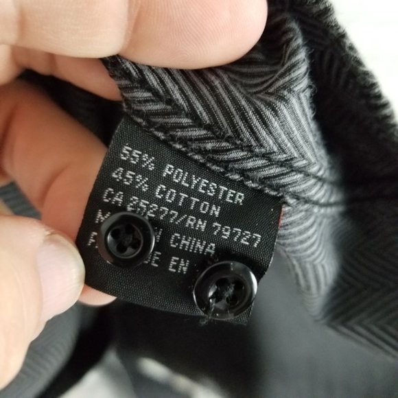 Bruttini Italy Zigzag Button Down Dress Shirt - Picture 6 of 6